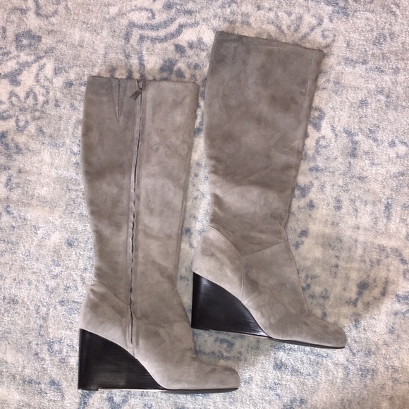 cole haan nike air wedge boots